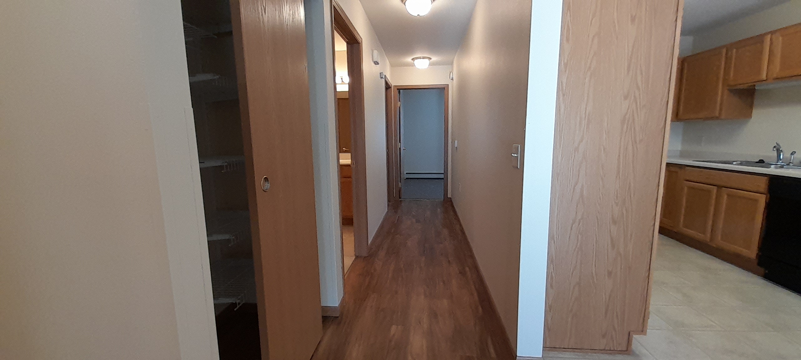 Iola SV hallway looking toward bedrooms